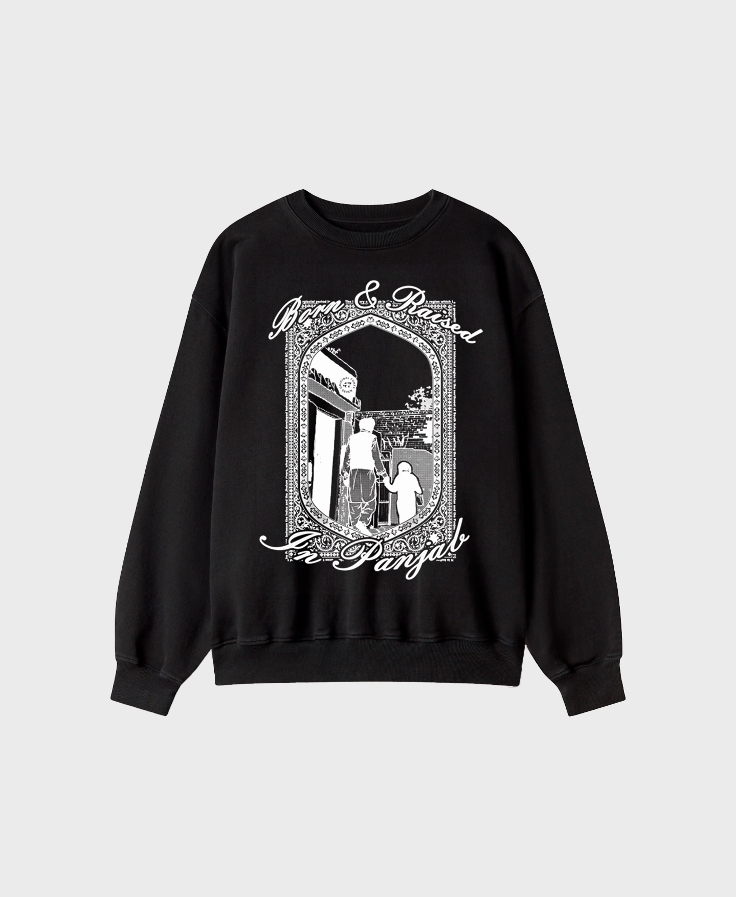 Born and Raised in Panjab Sweatshirt