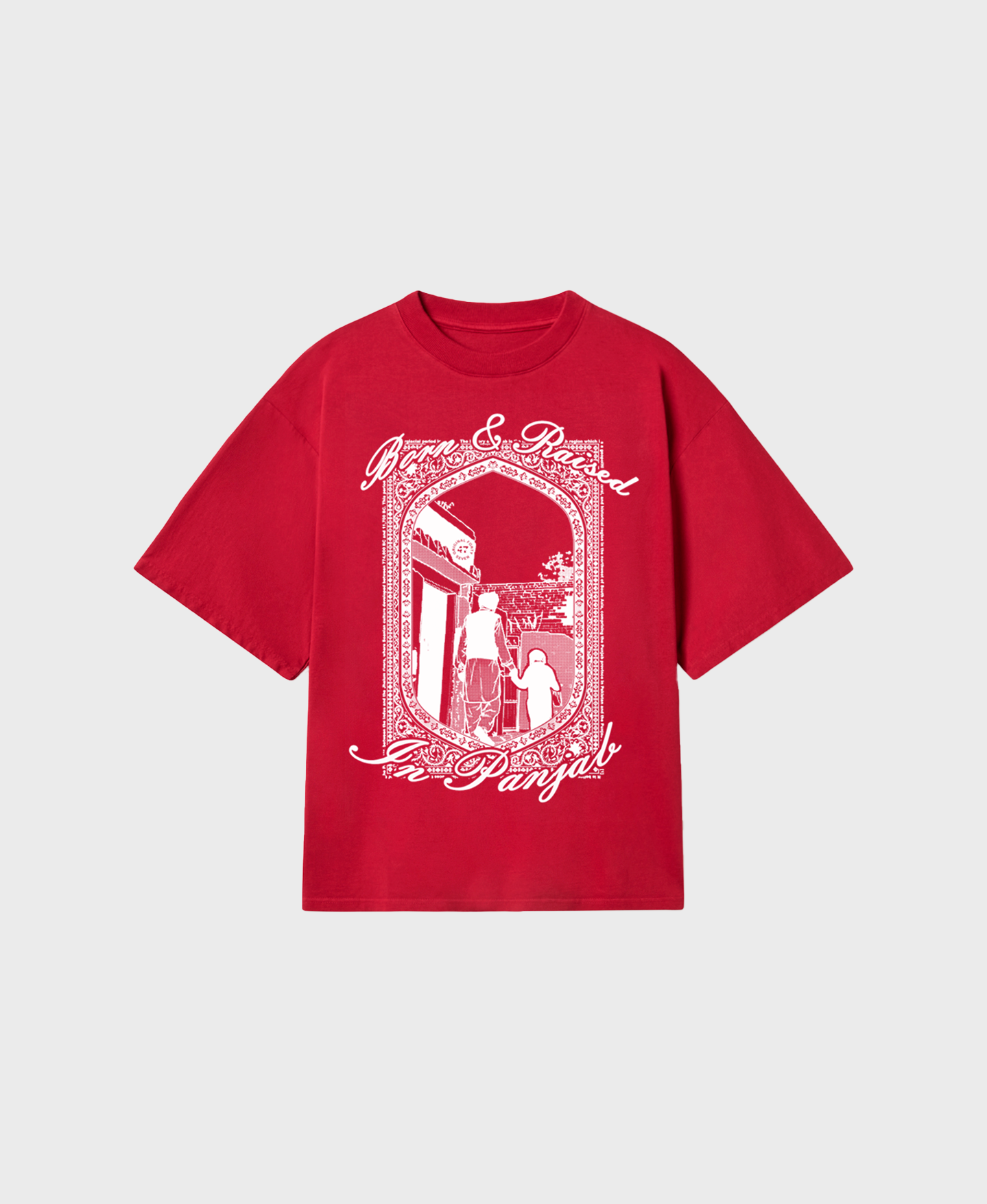 Born and Raised in Panjab Tshirt