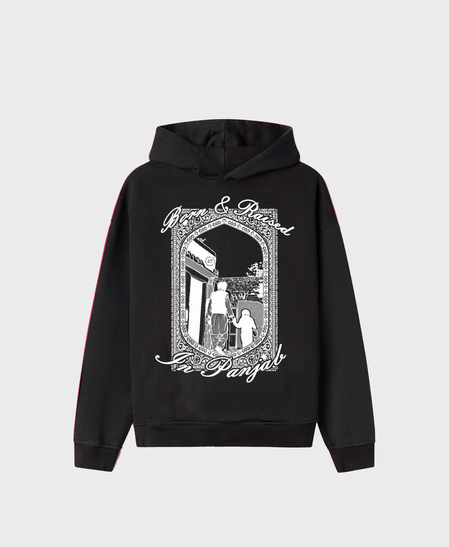Born and Raised in Panjab Hoodie