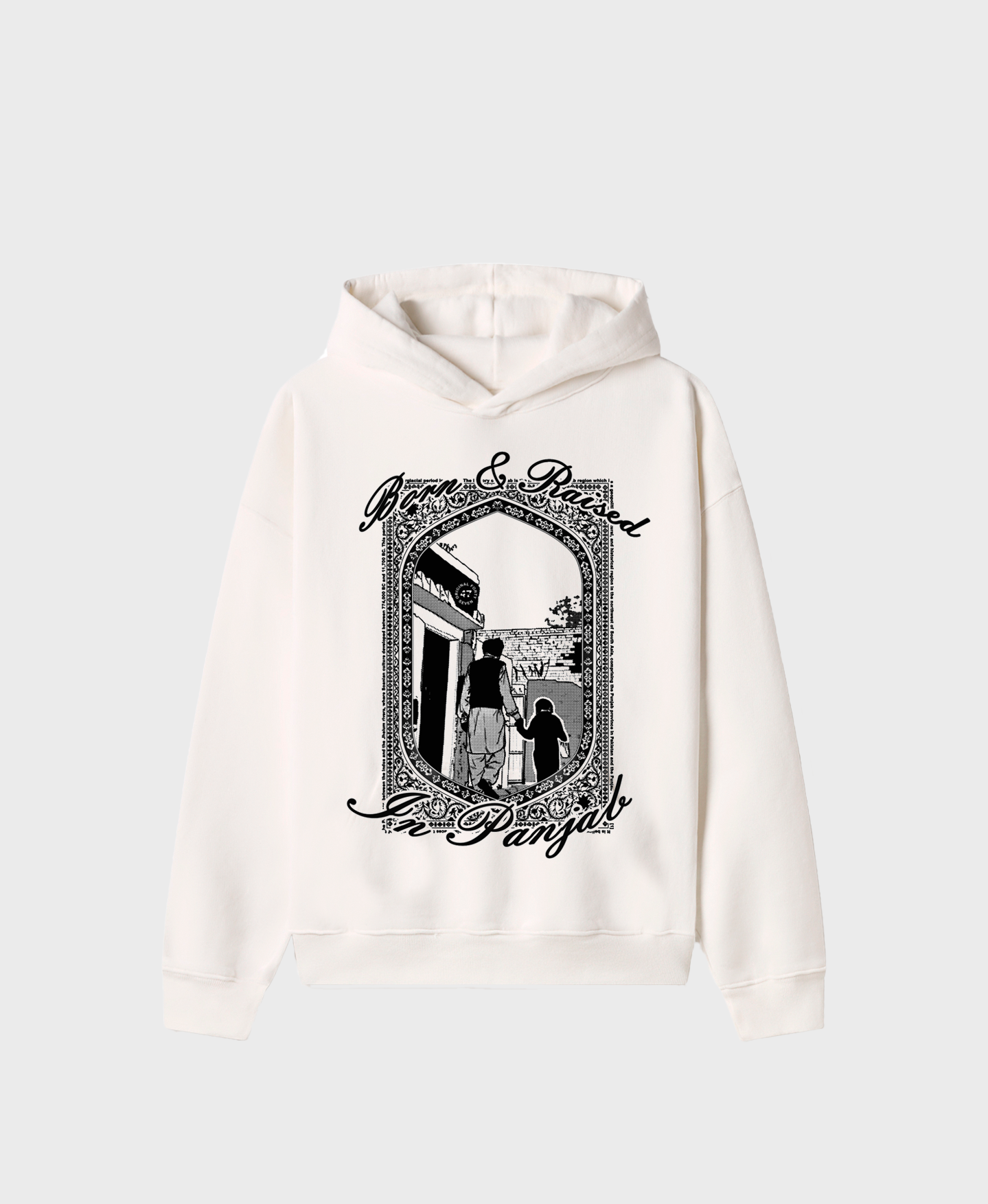 Born and Raised in Panjab Hoodie